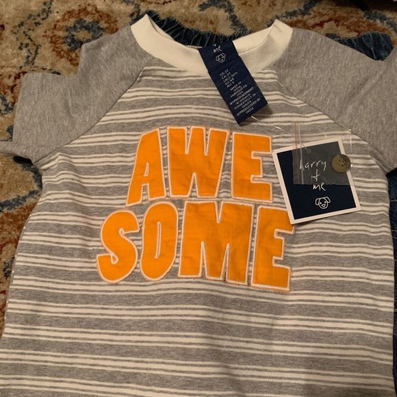 NWT HARRY AND ME BOYS SHORT OUTFIT SZ 3T - Picture 1 of 4